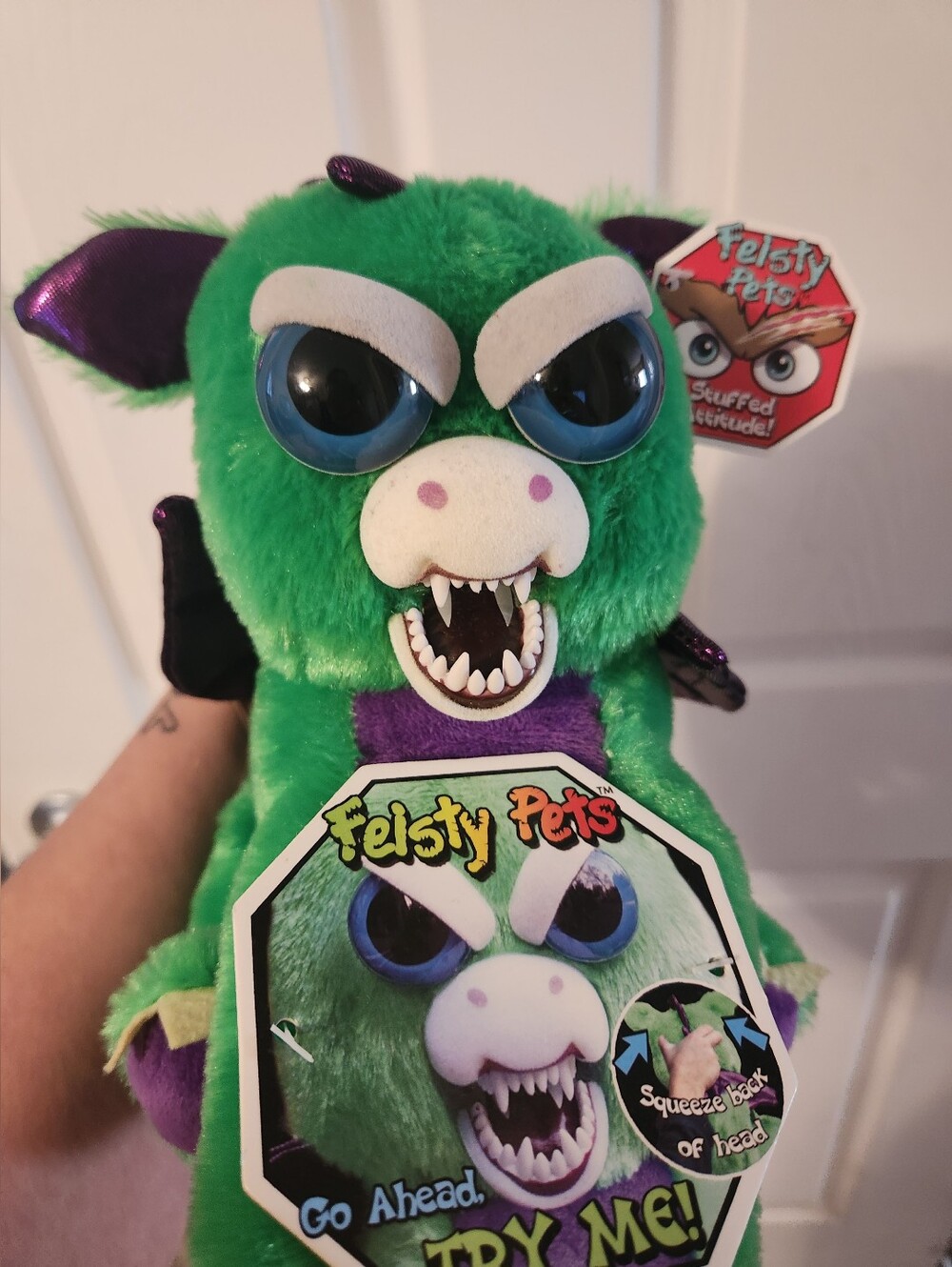 Feisty Pets Green Dragon